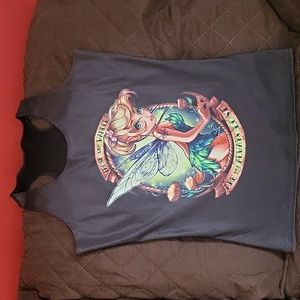 Tank Top TinkerBell, size S, black